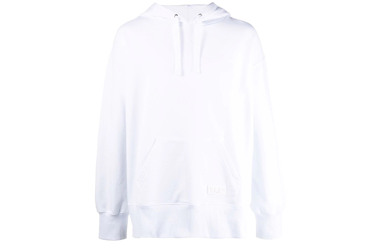 Valentino FW21 Logo Patch Sweatshirt White VMF18I7GD001