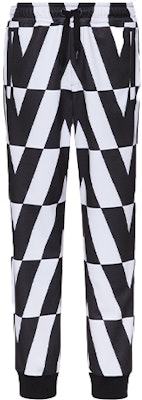 Valentino FW21 Seluar Jogger Kapas Logo Cetak Hitam Putih Edisi Musim Luruh WV0MD03E7WUF62 Order Valentino FW21 Seluar Jogger Kapas Logo Cetak Hitam Putih Edisi Musim Luruh WV0MD03E7WUF62