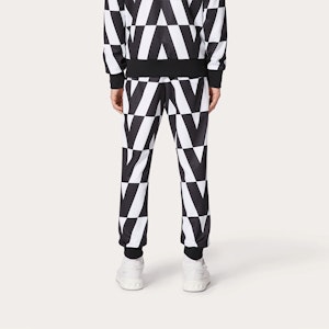 Valentino FW21 Celana Sweat Katun Logo Hitam Putih Edisi Musim Gugur WV0MD03E7WUF62 Shop Valentino FW21 Celana Sweat Katun Logo Hitam Putih Edisi Musim Gugur WV0MD03E7WUF62