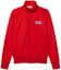 Buy Valentino FW21 Merah Tech Cotton Sweatshirt Zip-Up Leher Tinggi Lelaki WV3MF19Q7ML157