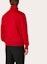 Shop Valentino FW21 Merah Tech Cotton Sweatshirt Zip-Up Leher Tinggi Lelaki WV3MF19Q7ML157