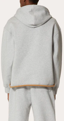 Valentino FW21 VLogo标志男士灰色棉质连帽衫。 WV3MF19D7M0DZ8 Shop Valentino FW21 VLogo标志男士灰色棉质连帽衫。 WV3MF19D7M0DZ8