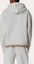 Shop Valentino FW21 VLogo标志男士灰色棉质连帽衫。 WV3MF19D7M0DZ8