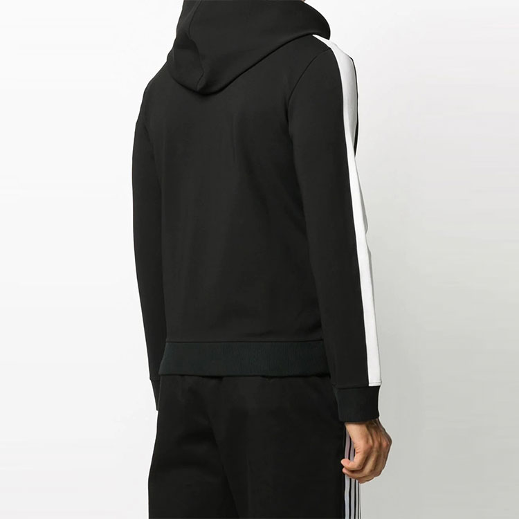 Purchase Valentino FW21 VLTN Jaket Sweatshirt Zip-Up Lelaki Hitam. VMF15I6L00NO