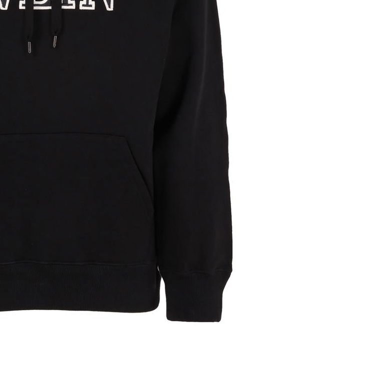 Cheap Valentino FW22 黑色連帽衫附品牌刺繡。 1V3MF23C8Q30NA