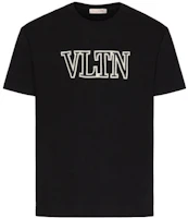 Valentino FW22 Black Letter Logo Print Crewneck T-Shirt. 1V3MG10V8RB0NO Valentino FW22 Black Letter Logo Print Crewneck T-Shirt. 1V3MG10V8RB0NO