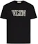 Order Valentino FW22 Camiseta Negra con Logo de Letras Impreso. 1V3MG10V8RB0NO