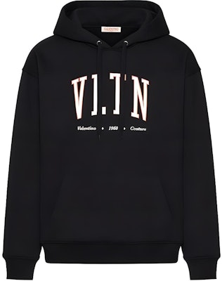 Valentino FW22 Hoodie Hitam dengan Logo Cetak. 2V3MF15P96TTTL Buy Valentino FW22 Hoodie Hitam dengan Logo Cetak. 2V3MF15P96TTTL