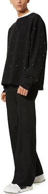 발렌티노 FW22 블랙 스터드 장식 긴팔 스웨트셔츠. 1V3MF23Q8Q10NO Purchase 발렌티노 FW22 블랙 스터드 장식 긴팔 스웨트셔츠. 1V3MF23Q8Q10NO