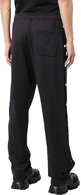 Valentino FW22 黑色直筒裤 带标志及侧边纽扣裤。 1V3MD03N8LL0NI Shop Valentino FW22 黑色直筒裤 带标志及侧边纽扣裤。 1V3MD03N8LL0NI