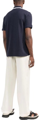 Valentino FW22 Embroidered Logo Short Sleeve Polo Shirt Navy Blue 1V3MH01N8PG598 Shop Valentino FW22 Embroidered Logo Short Sleeve Polo Shirt Navy Blue 1V3MH01N8PG598