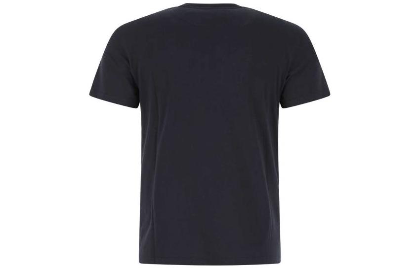 Lookbook 발렌티노 FW22 로고 프린트 크루넥 티셔츠 딥 블루. 1V3MG10V8RB598