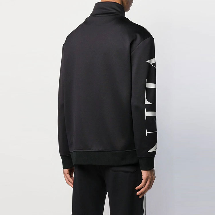 Purchase Valentino 2022秋冬黑色Logo印花拉链夹克. SV3MF05A5G20N1