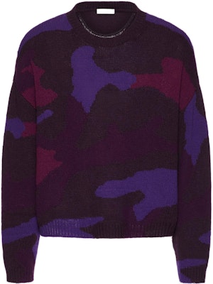 Valentino FW22 Baju Sejuk Corak Camo Ungu Crewneck. 1V3KC22I8PQ7Q6 Buy Valentino FW22 Baju Sejuk Corak Camo Ungu Crewneck. 1V3KC22I8PQ7Q6