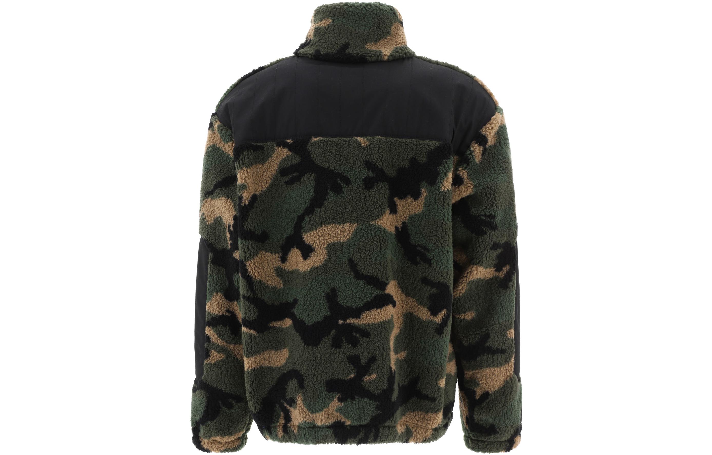 Lookbook Valentino FW22 迷彩拉鍊長袖衛衣 迷彩色系 1V3MF22P8J7F00