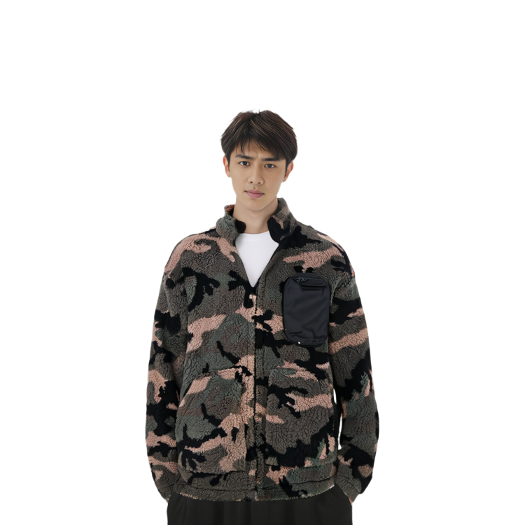 Purchase Valentino FW22 迷彩拉鍊長袖衛衣 迷彩色系 1V3MF22P8J7F00