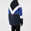 Purchase Valentino FW22 Colorblock Zip Hoodie Jaket Biru - 1V3CIL808NE6RT