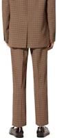Shop Valentino FW22 Full Studded Wool Casual Pants Brown 1V3RBI608K87R5