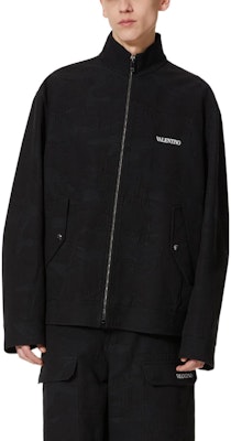 华伦天奴FW22提花立领夹克黑色 1V3CIF358KTF02 Shop 华伦天奴FW22提花立领夹克黑色 1V3CIF358KTF02