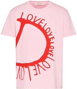 Valentino FW22 Limited Alphabet Print Pink Crewneck T-Shirt Edisi. 1V3MG12Q8TYX76 Order Valentino FW22 Limited Alphabet Print Pink Crewneck T-Shirt Edisi. 1V3MG12Q8TYX76