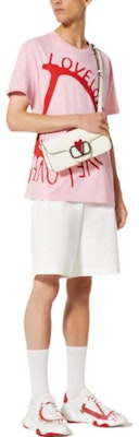 Valentino FW22 Edición Limitada Camiseta Rosa Cuello Redondo Estampado Alfabeto. 1V3MG12Q8TYX76 Purchase Valentino FW22 Edición Limitada Camiseta Rosa Cuello Redondo Estampado Alfabeto. 1V3MG12Q8TYX76