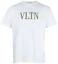Buy Camiseta Blanca Valentino FW22 Logo Manga Corta - Moda Tee. 1V3MG10V8RB-0BO