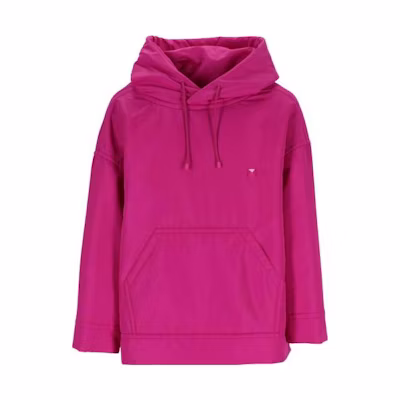 Valentino FW22 Pink Solid Color Drawstring Hoodie 1V0CJM387TV-UWT