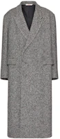 Valentino FW23 Gray Double-Breasted Mid-Length Coat. 3V0CAH209RJ080 Valentino FW23 Gray Double-Breasted Mid-Length Coat. 3V0CAH209RJ080