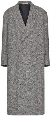 Valentino FW23 灰色双排扣中长大衣 3V0CAH209RJ080 Buy Valentino FW23 灰色双排扣中长大衣 3V0CAH209RJ080