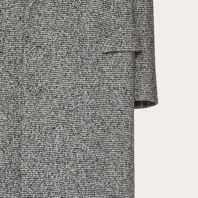 Valentino FW23 灰色双排扣中长大衣 3V0CAH209RJ080 Sizing Valentino FW23 灰色双排扣中长大衣 3V0CAH209RJ080