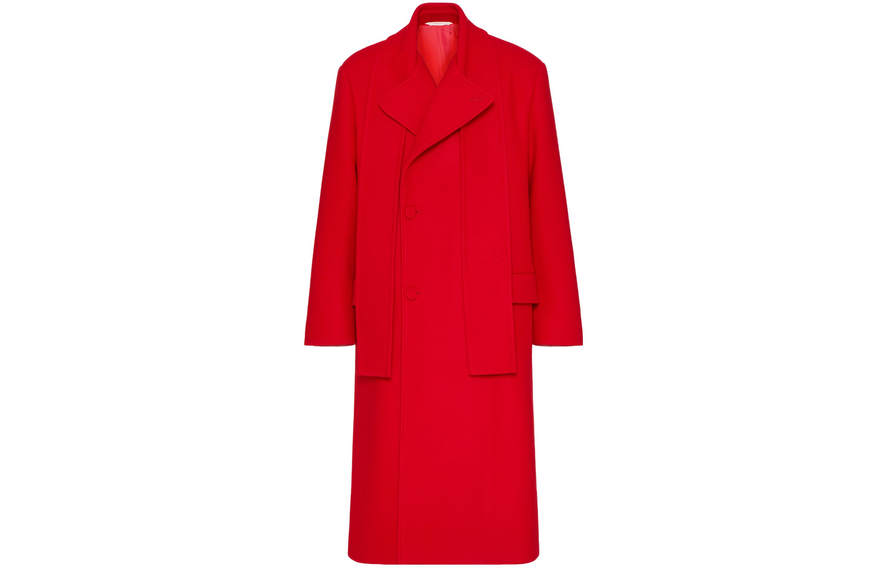 Order Valentino FW23 红色中长款外套 3V0CAH059RG157