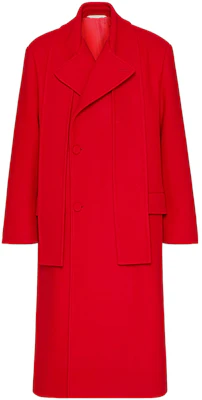 Valentino FW23 红色中长款外套 3V0CAH059RG157 Order Valentino FW23 红色中长款外套 3V0CAH059RG157