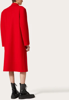 Valentino FW23 红色中长款外套 3V0CAH059RG157 Purchase Valentino FW23 红色中长款外套 3V0CAH059RG157