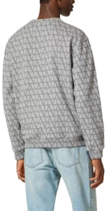 Valentino FW23 Baju Kelabu Crewneck Logo Penuh - Pakaian Kasual. 4V3MF26W9W1-YD5 Shop Valentino FW23 Baju Kelabu Crewneck Logo Penuh - Pakaian Kasual. 4V3MF26W9W1-YD5