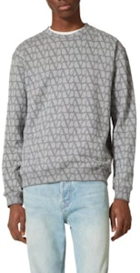 Valentino FW23 Baju Kelabu Crewneck Logo Penuh - Pakaian Kasual. 4V3MF26W9W1-YD5 Purchase Valentino FW23 Baju Kelabu Crewneck Logo Penuh - Pakaian Kasual. 4V3MF26W9W1-YD5