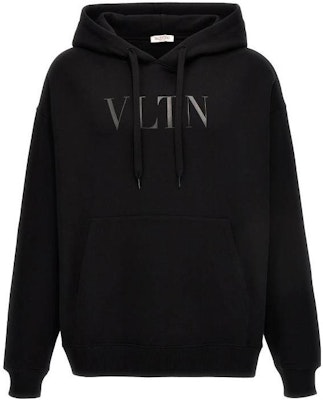 Valentino 男士字母印花黑色連帽上衣 FW23. 3V3MF25R9J6N01 Buy Valentino 男士字母印花黑色連帽上衣 FW23. 3V3MF25R9J6N01