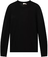 Valentino FW23 Sweater Crewneck Polos Warna Hitam. XVDKC10C6LE0NO Order Valentino FW23 Sweater Crewneck Polos Warna Hitam. XVDKC10C6LE0NO