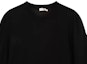 Shop Valentino FW23 Sweater Crewneck Polos Warna Hitam. XVDKC10C6LE0NO