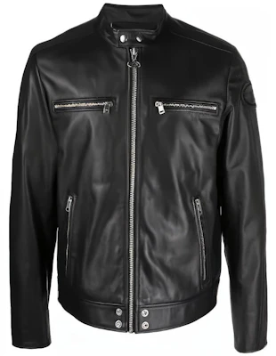 Valentino FW23 Solid Color Zip-Up Stand Collar Jacket Black VNAA607YM0NO Buy Valentino FW23 Solid Color Zip-Up Stand Collar Jacket Black VNAA607YM0NO
