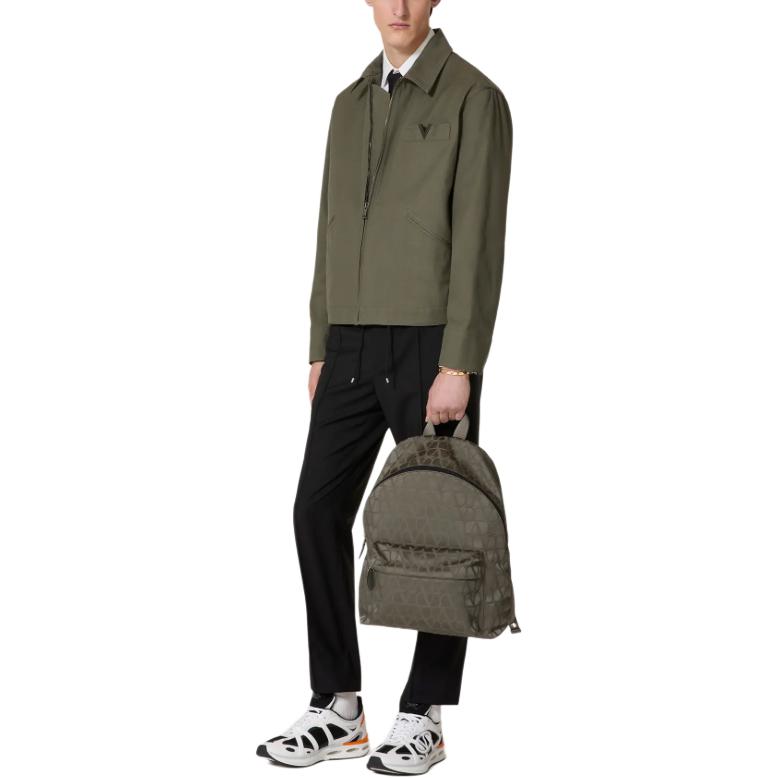 Purchase Valentino FW24 Pantalones Casuales Negros Plisados con Cordón Ajustable. 5V3RB52225S0NO