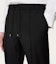 Details for Valentino FW24 Pantalones Casuales Negros Plisados con Cordón Ajustable. 5V3RB52225S0NO