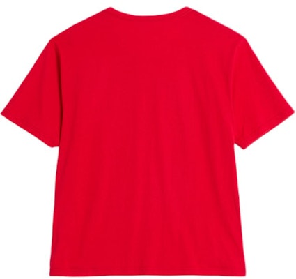 발렌티노 FW24 레드 오버사이즈 로고 크루넥 티셔츠. 6V3MG16PAQ9157 Lookbook 발렌티노 FW24 레드 오버사이즈 로고 크루넥 티셔츠. 6V3MG16PAQ9157