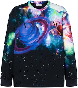 Sudadera Valentino Galaxy Estampada Cuello Redondo Hombre Negra. WV3MF19L-7LU-U03 Buy Sudadera Valentino Galaxy Estampada Cuello Redondo Hombre Negra. WV3MF19L-7LU-U03