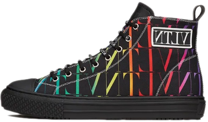 Valentino Garavani 'Black High-Top Canvas' VY2S0D51WEFAZ8 Buy Valentino Garavani 'Black High-Top Canvas' VY2S0D51WEFAZ8