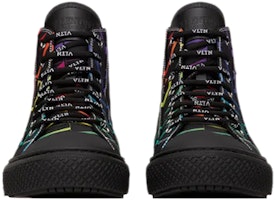 발렌티노 가라바니 블랙 캔버스 하이탑 VY2S0D51WEFAZ8 Shop 발렌티노 가라바니 블랙 캔버스 하이탑 VY2S0D51WEFAZ8