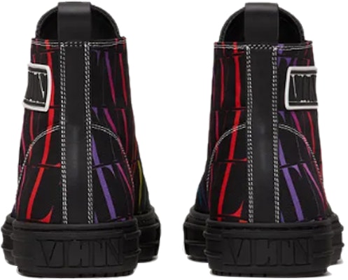 Valentino Garavani 'Black High-Top Canvas' VY2S0D51WEFAZ8 Purchase Valentino Garavani 'Black High-Top Canvas' VY2S0D51WEFAZ8