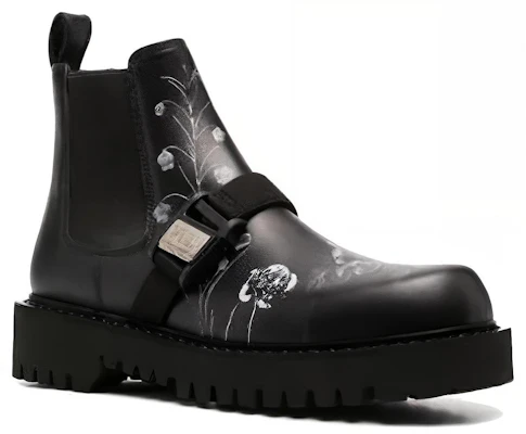 Valentino Garavani 'Boot Kulit Hitam Chelsea' UY0S0D90RYXAT0 Lookbook Valentino Garavani 'Boot Kulit Hitam Chelsea' UY0S0D90RYXAT0