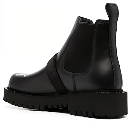 Valentino Garavani 'Black Leather Chelsea Boot' UY0S0D90RYXAT0 Shop Valentino Garavani 'Black Leather Chelsea Boot' UY0S0D90RYXAT0