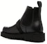 Shop Valentino Garavani 'Black Leather Chelsea Boot' UY0S0D90RYXAT0
