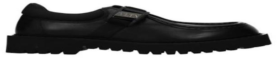 Valentino Garavani 'Black Leather Monkstrap' S0D89YBH0NO Valentino Garavani 'Black Leather Monkstrap' S0D89YBH0NO
